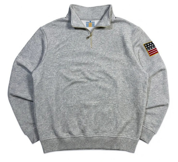einzip® USA Flag Quarter Zip